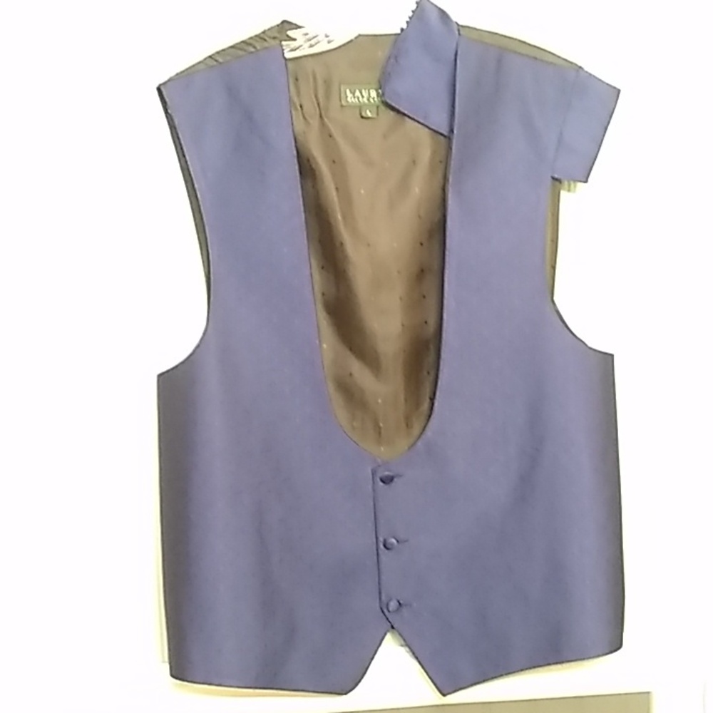 MENS navy vest set